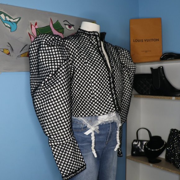 Peplum Shoulder Overcoat | Twotwinstyle - Picture 5 of 10